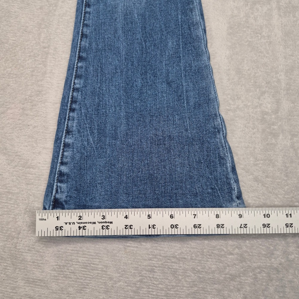Bailey Made 1 (23) Women Medium Wash High Rise Flare Bell Bottom Jeans BMP1356F - Picture 4 of 8